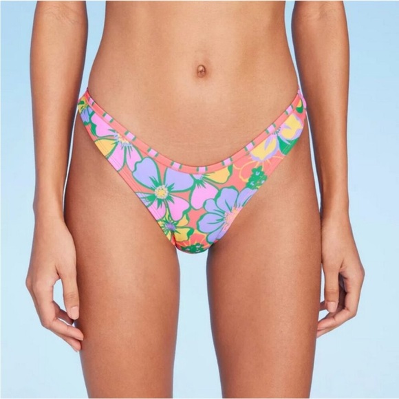 Wild Fable™ Bikini Bottoms Women's Size XL Low-Rise Ultra High Leg Super Cheeky - Picture 2 of 8